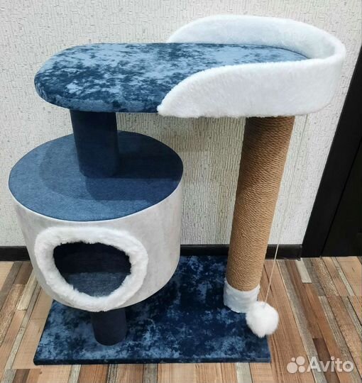 Домик для кошки с когтеточкой