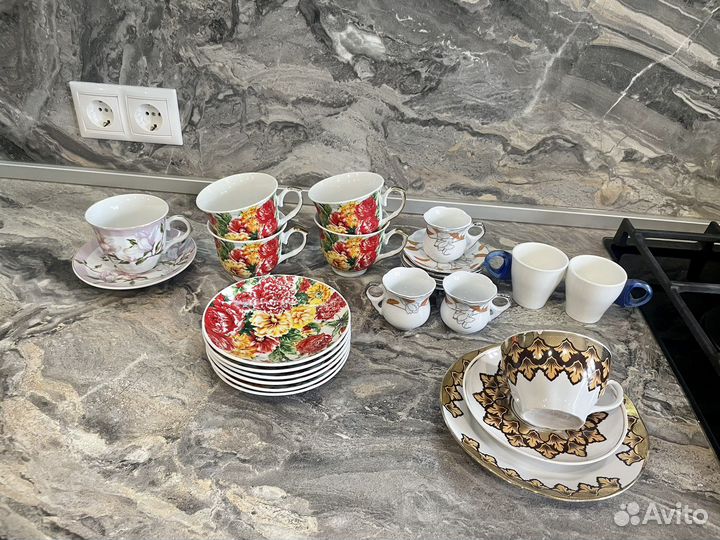 Наборы чайные, кофейные