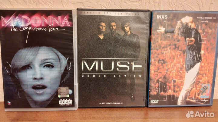 Музыка на DVD дисках (клипы, концерты, фильмы)