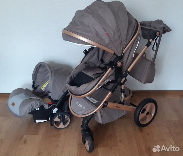 Коляска Luxmom 3 в 1