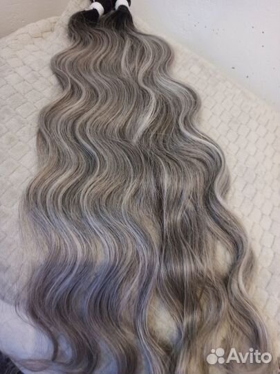 Био протеиновые волосы для наращивания 70см