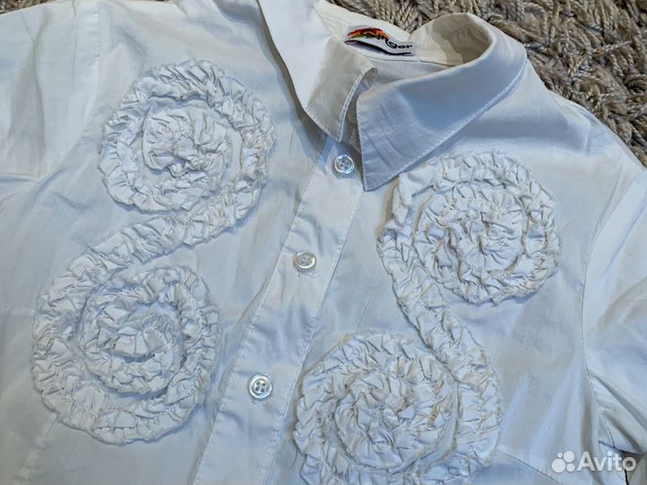 Блузка, рубашка для девочки р. 146