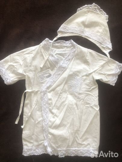 Рубашка для крещения р 80
