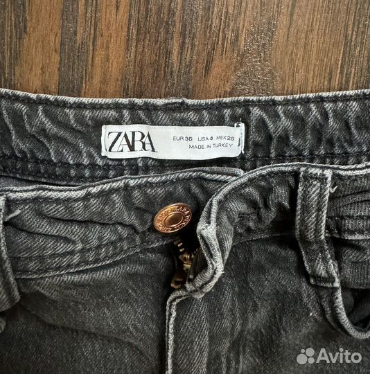 Джинсы zara клеш 36