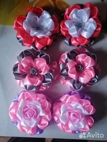 Резинки для волос ручной работы