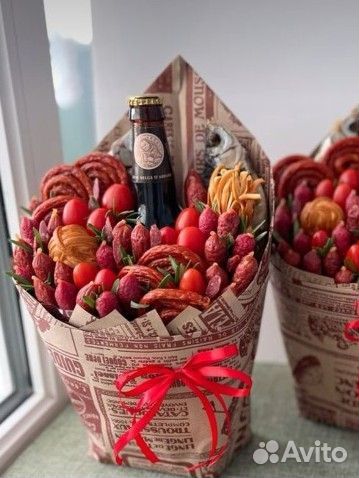 Съедобные букеты для мужчин