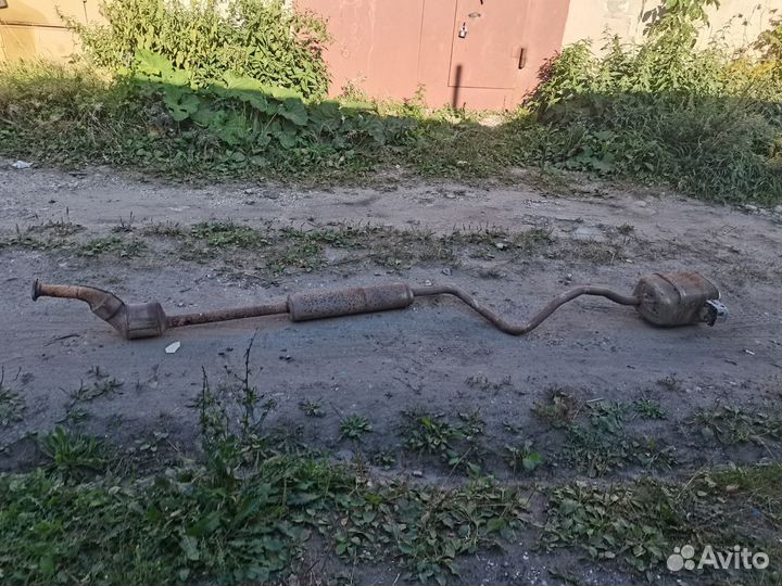 Глушитель в сборе меган 2