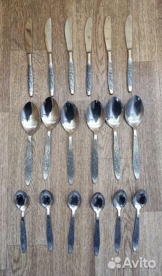 Набор столовых приборов СССР Дубок