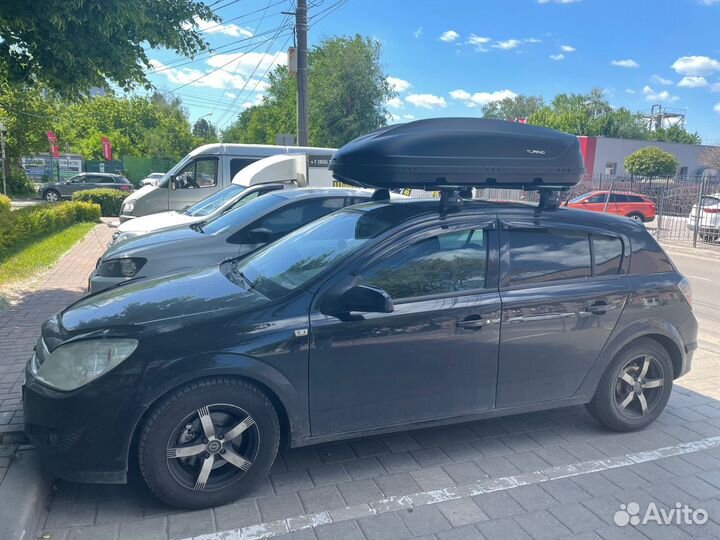 Автобокс Turino-1 410 литров черный на Astra