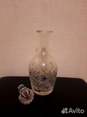 Графин хрустальный с крышкой