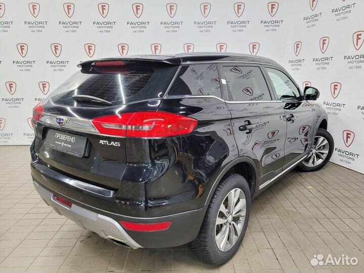 Geely Atlas 2.4 AT, 2020, 101 678 км