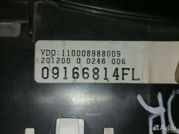 Панель приборов Opel Corsa C