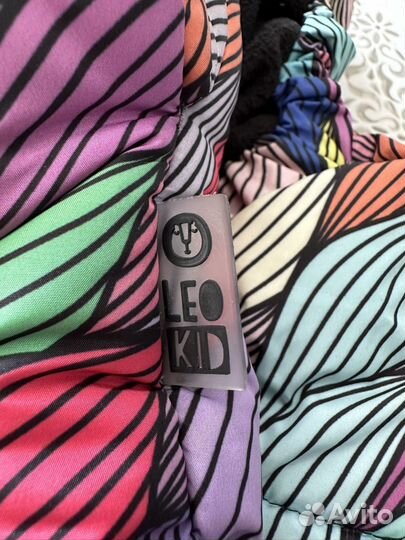 Зимний конверт в коляску leokid