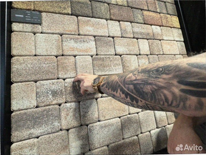 Тротуарная плитка и поребрик