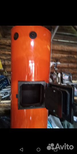 Твердотопливный котел длительного горения