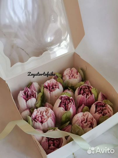 Зефирные цветы