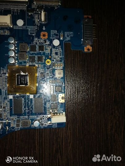 Материнская плата с процессором