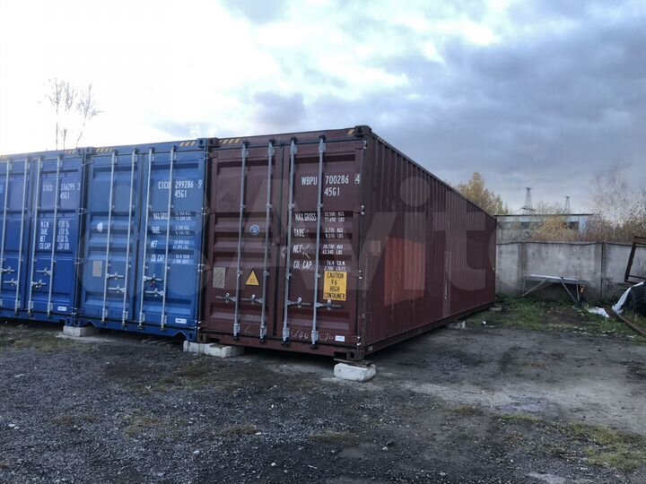 Аренда склада контейнера 30м2 40ф