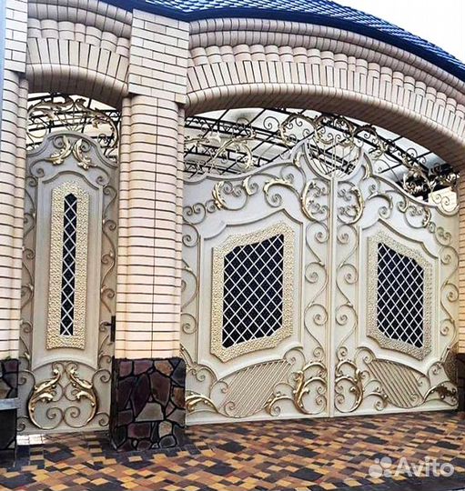 Кованые ворота