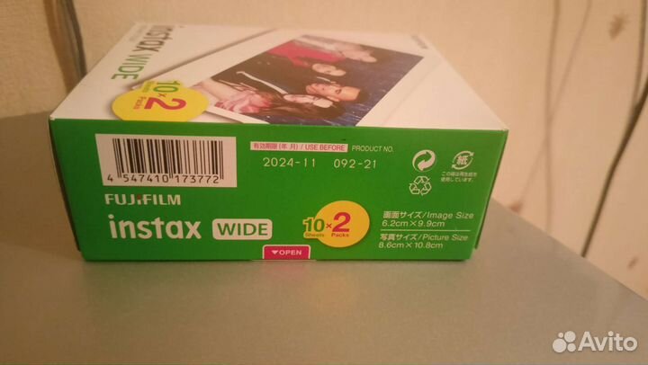 Картриджи Instax Wide