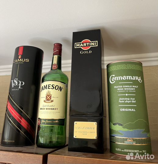 Бутылки для оформления бара