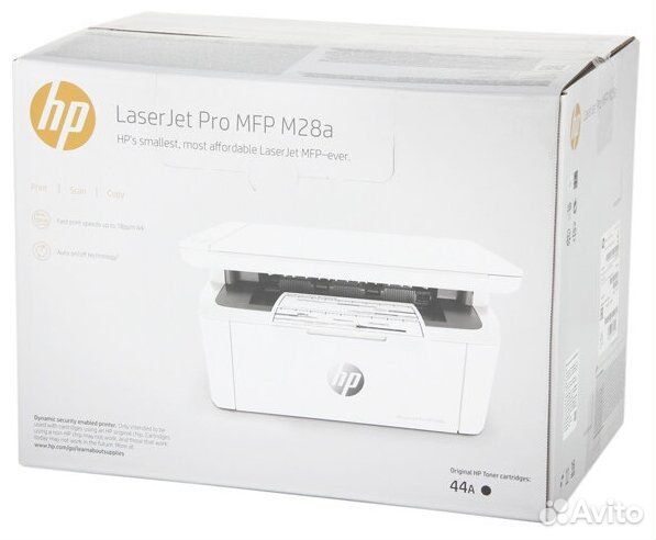 Мфу лазерное HP LaserJet Pro MFP M28a