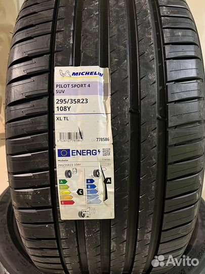 Michelin Pilot Sport 4 SUV 295/35 R23 108Y