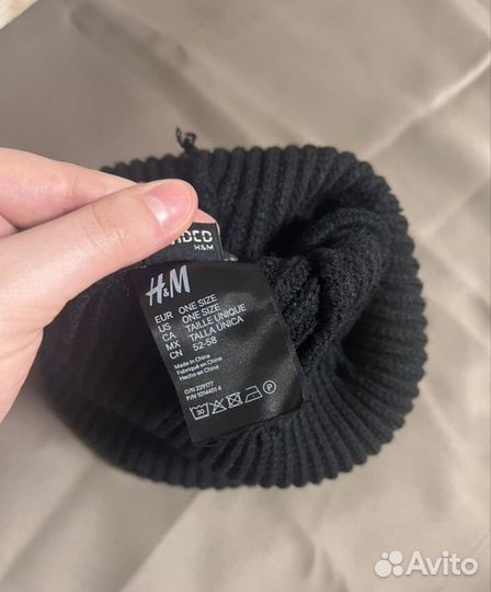 Шапка hm женская