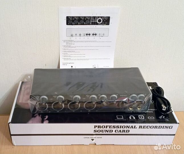 MD-44 4-канальная звуковая USB - карта(Новая)