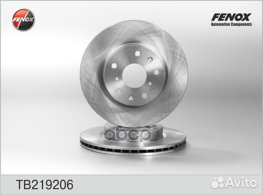 Диск тормозной TB219206 fenox