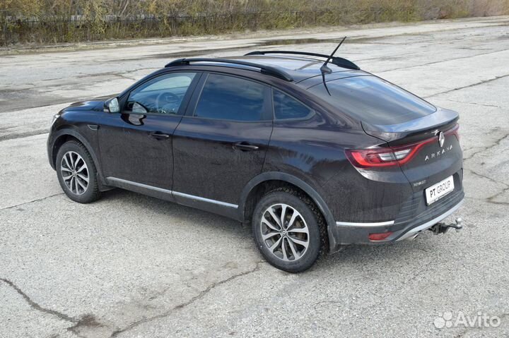 Рейлинги Renault Arkana c 2019