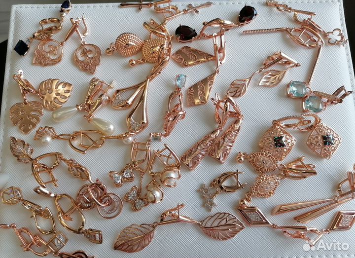 Серьги медицинский сплав