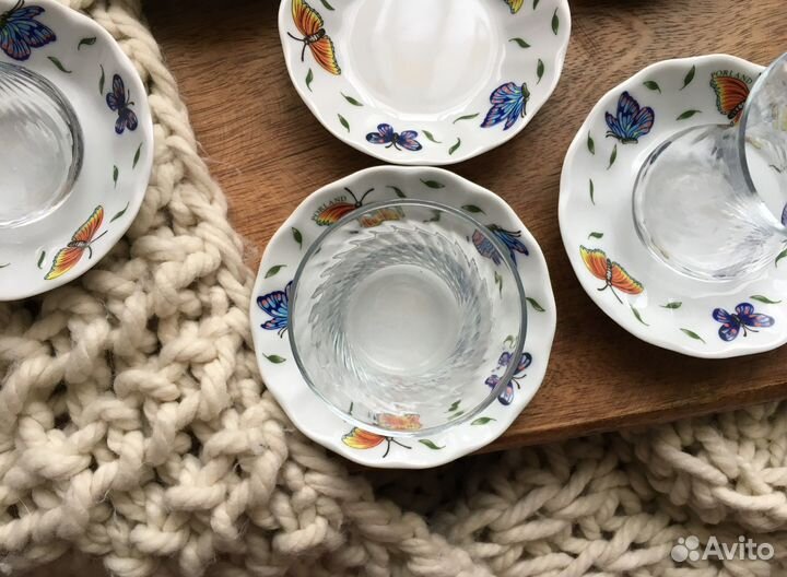 Чайный турецкий набор с армудами Porland