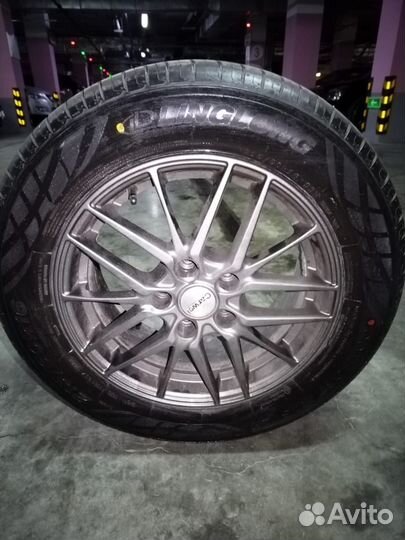 Литые диски Carwel R16, резина LingLong 215/60R16