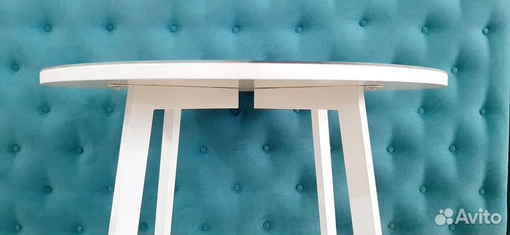 Стол кухонный каркас белый (новый)