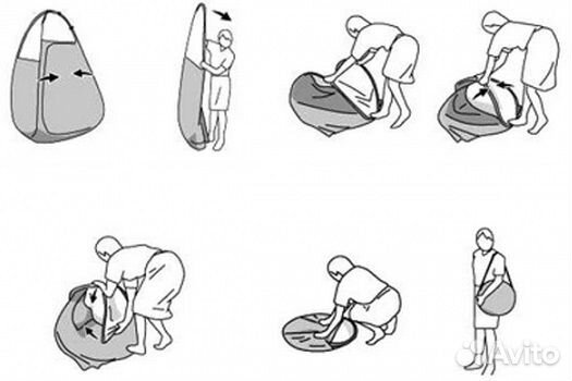 Кемпинг Палатка душ кухня туалет King Camp