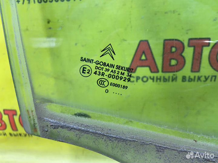 Стекло переднее правое Citroen C4 LA EP6 2011