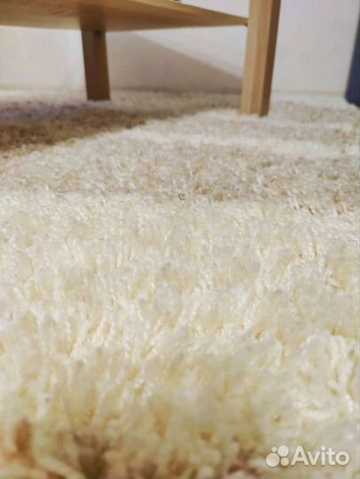 Ковер палас с длинным ворсом шегги