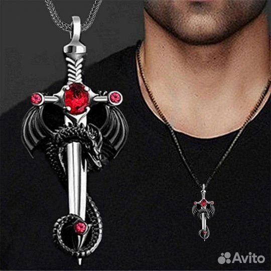 Кулон, подвеска на цепи 