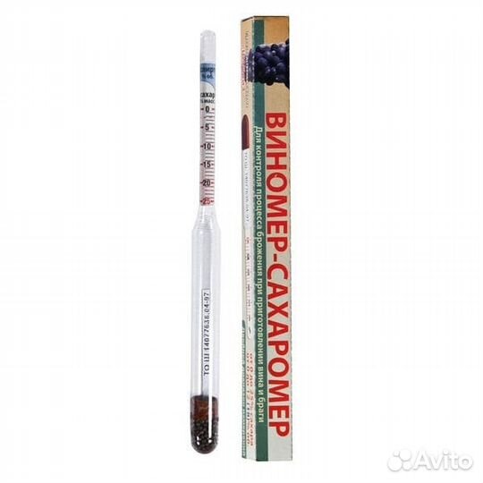 Виномер бытовой 0-25 (сах) и 0-18 (об)