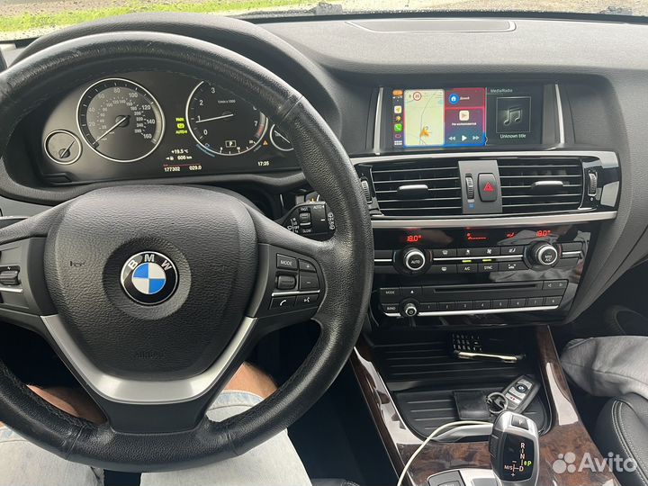 BMW X3 2.0 AT, 2017, 178 100 км