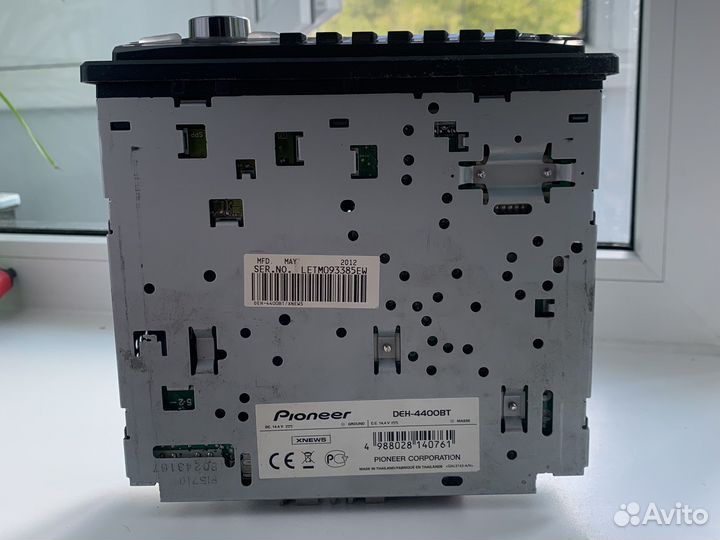 Магнитола pioneer deh 4400bt