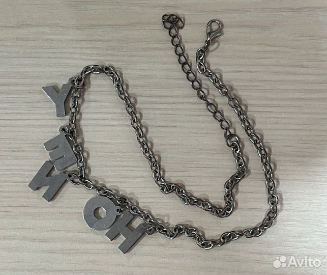 Колье со стразами