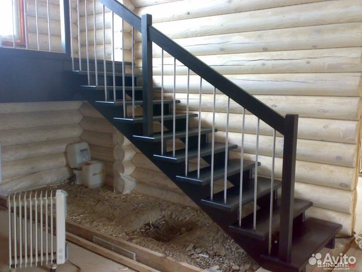 Лестница из массива