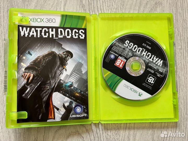 Диск Watch Dogs Xbox 360
