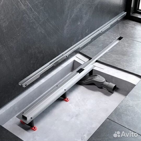 Душевой трап (лоток) 100 AM.PM MasterFlow Slim W01