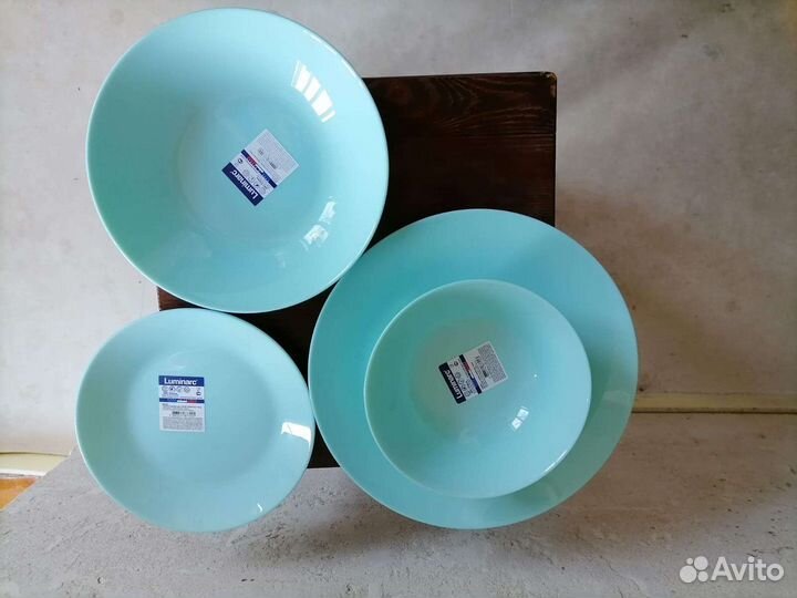 Набор тарелок Тюркуаз