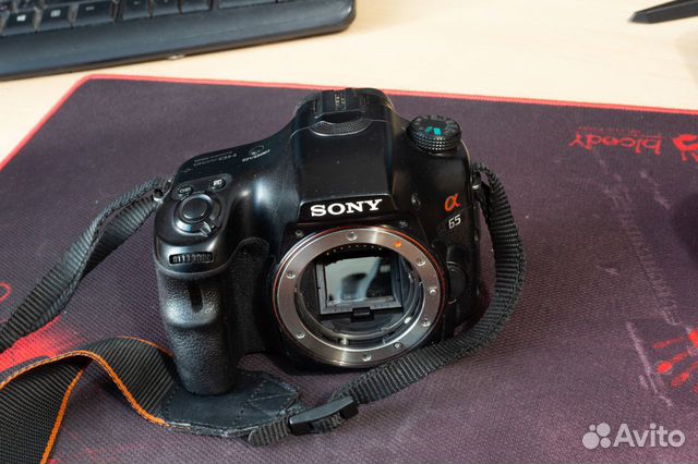Фотоаппарат sony SLT-A65 + 3 объектива объявление продам
