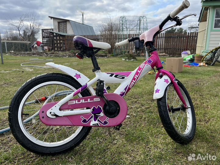 Bulls styx 16 детский велосипед