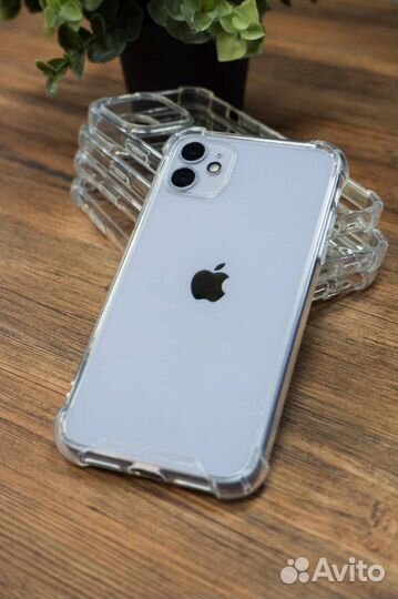 Противоударные чехлы с уголками для iPhone